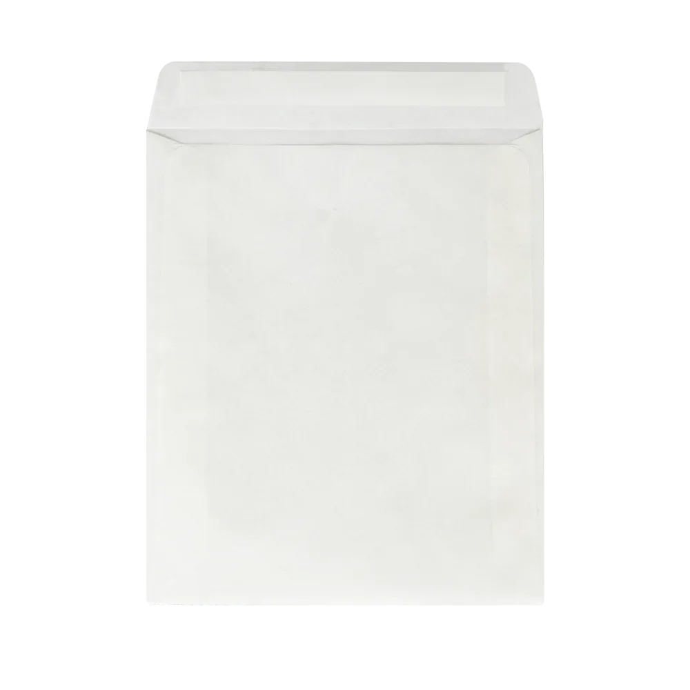 108x92mm Peel & Seal Glassine Bag by eco-craft - made in the UK