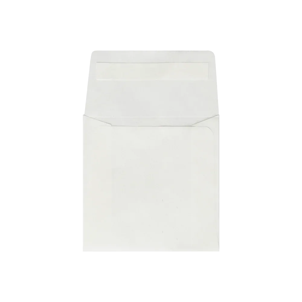 65x65mm Peel & Seal Glassine Bag by eco-craft - made in the UK