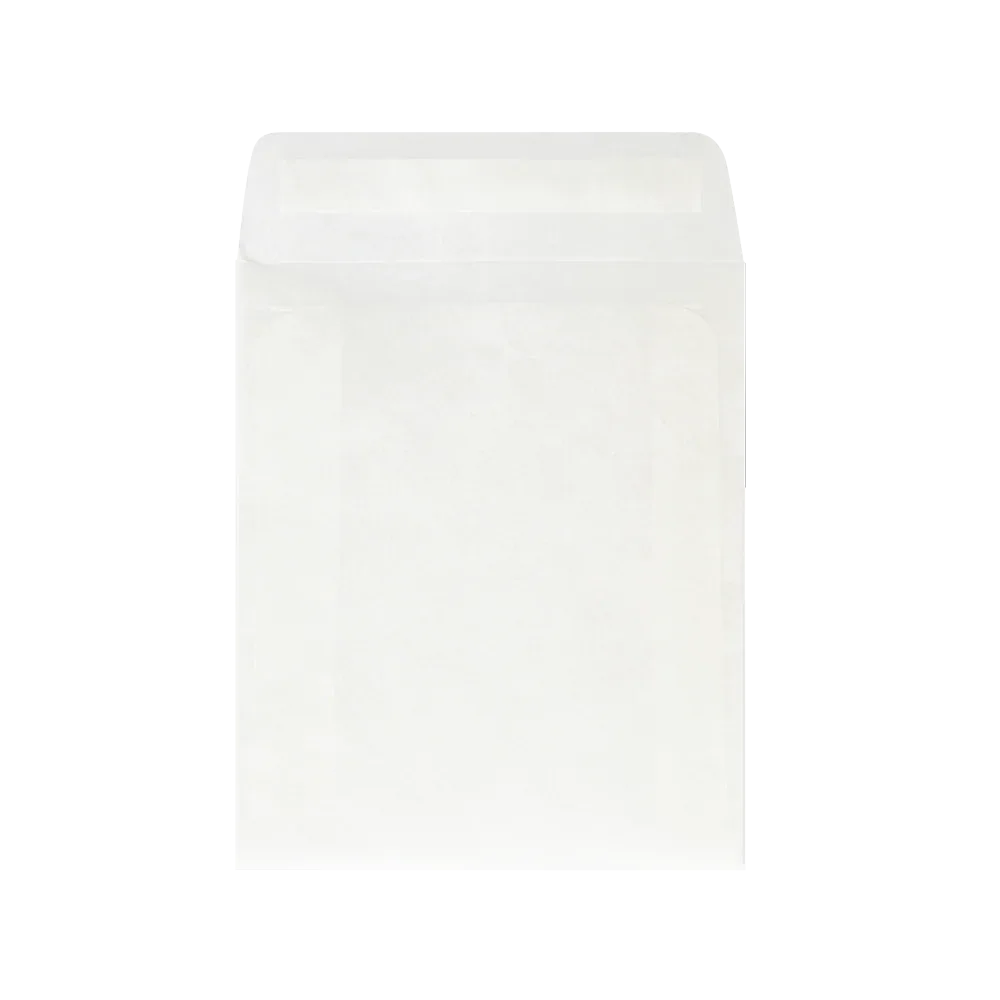 92x68mm Peel & Seal Glassine Bag by eco-craft - made in the UK