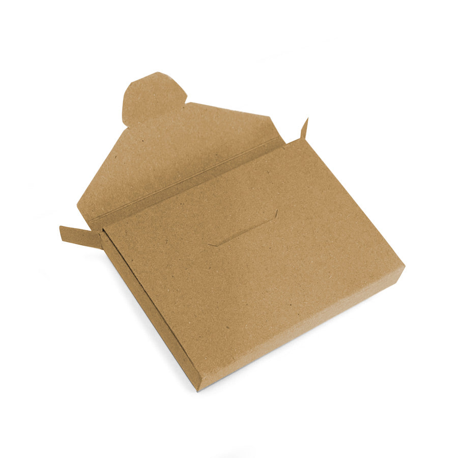C7 No-Glue Mini Locking Envelope Box - Hairy Manilla (400g)