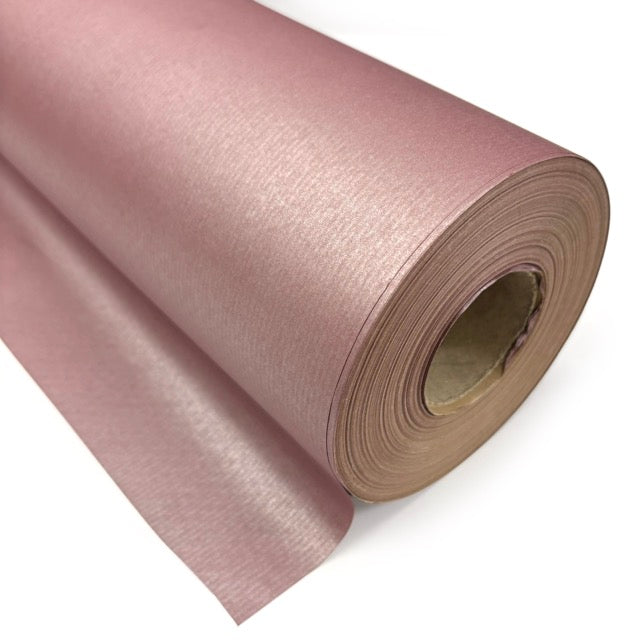 500mm x 120m Rose Gold Paper Roll