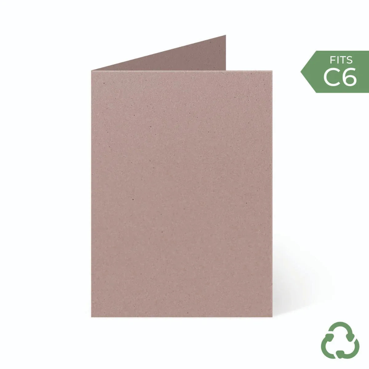 A6 / C6 (104x147mm) Card Blanks - Almond by eco-craft - made in the UK