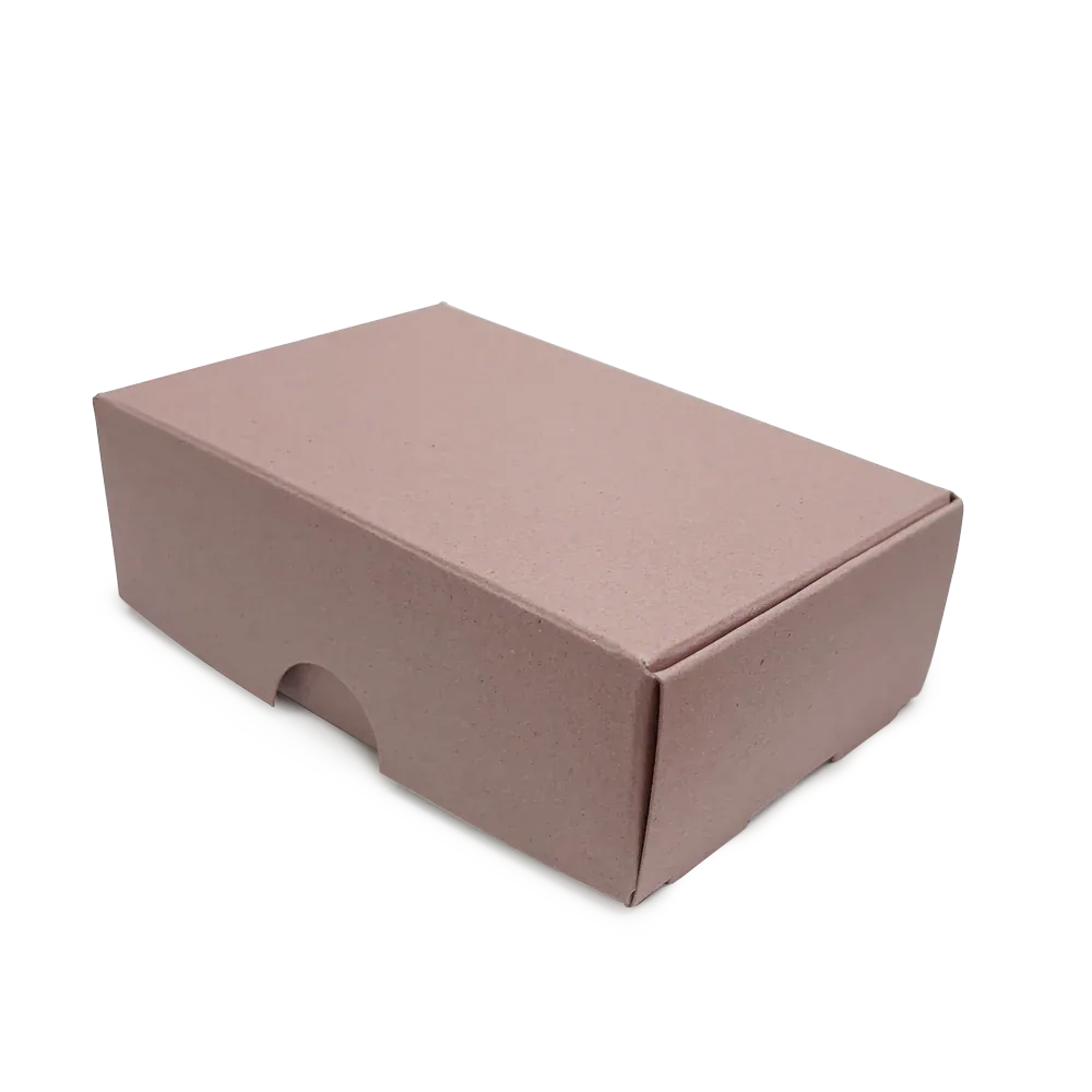 Soap / Business Card Box (No-Glue) - 89x59x29mm - Almond by eco-craft - made in the UK