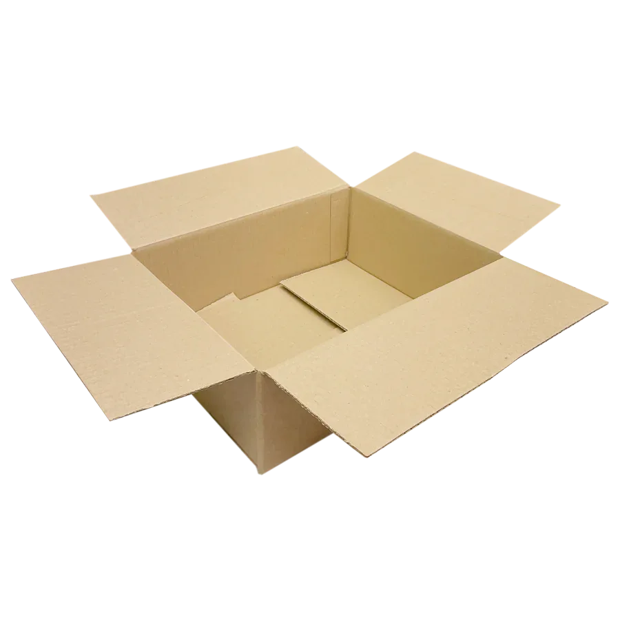 305 x 229 x 102mm corrugated Postal Box x 25 by eco-craft - made in the UK