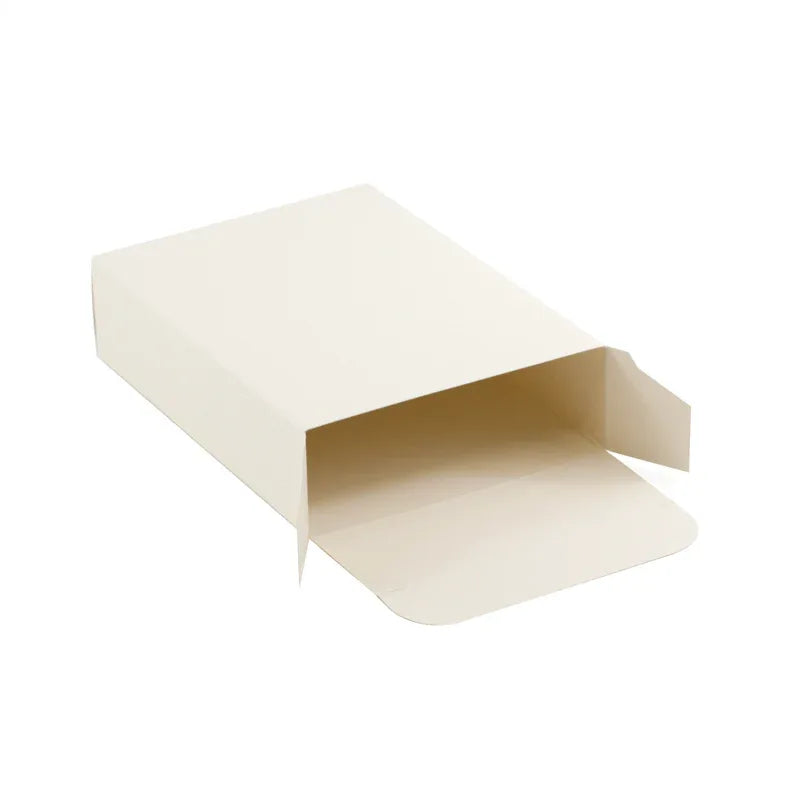 Tuck-End Rectangular Box - 110mm x 85mm x 30mm - Ivory by eco-craft - made in the UK
