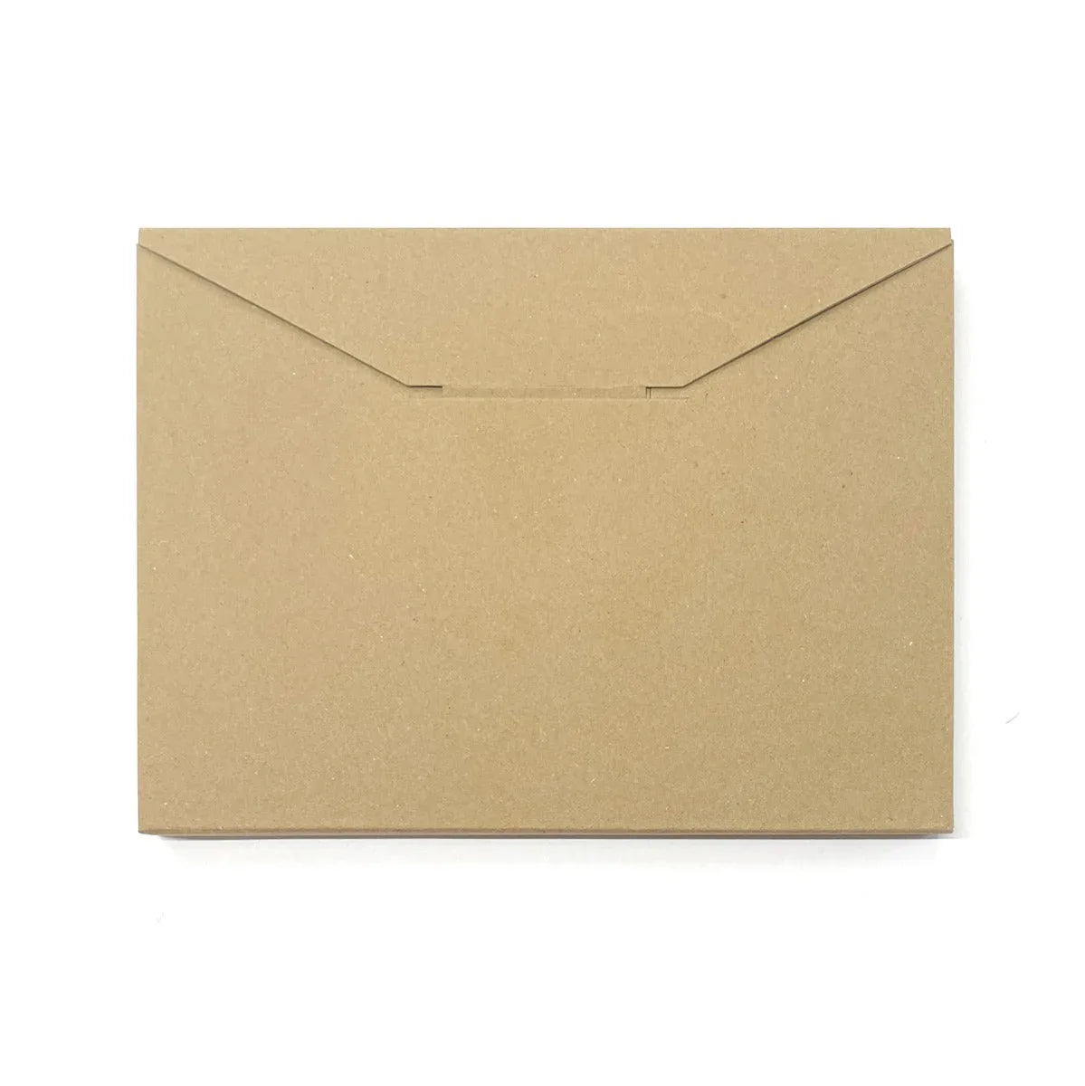 A5 No-Glue Locking Box - Hairy Manilla (400g) by eco-craft - made in the UK