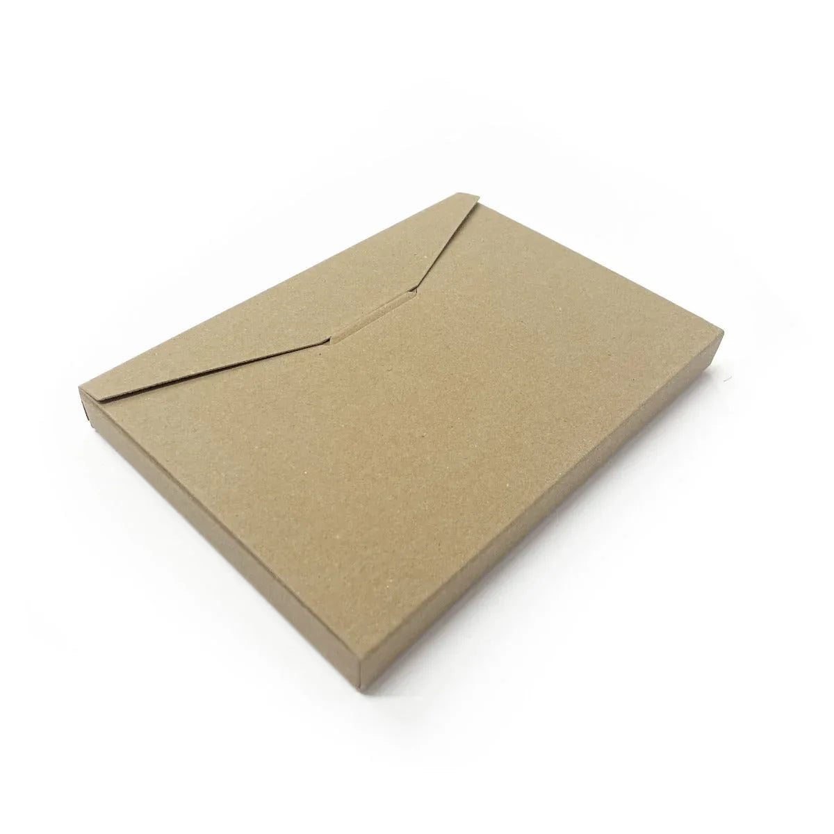 C6 No-Glue Locking Box - Hairy Manilla (400g) by eco-craft - made in the UK