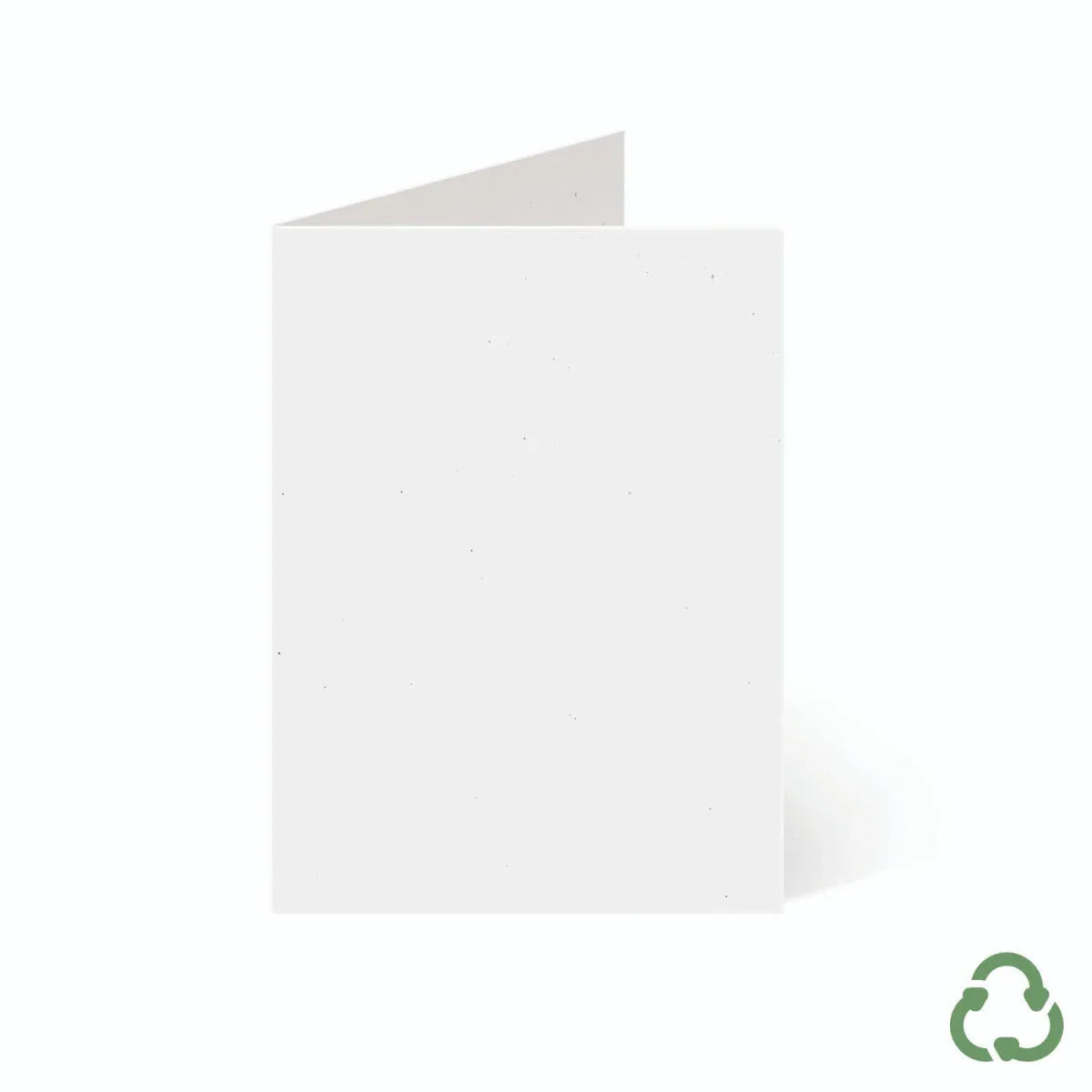 90x126mm Card Blanks - White by eco-craft - made in the UK