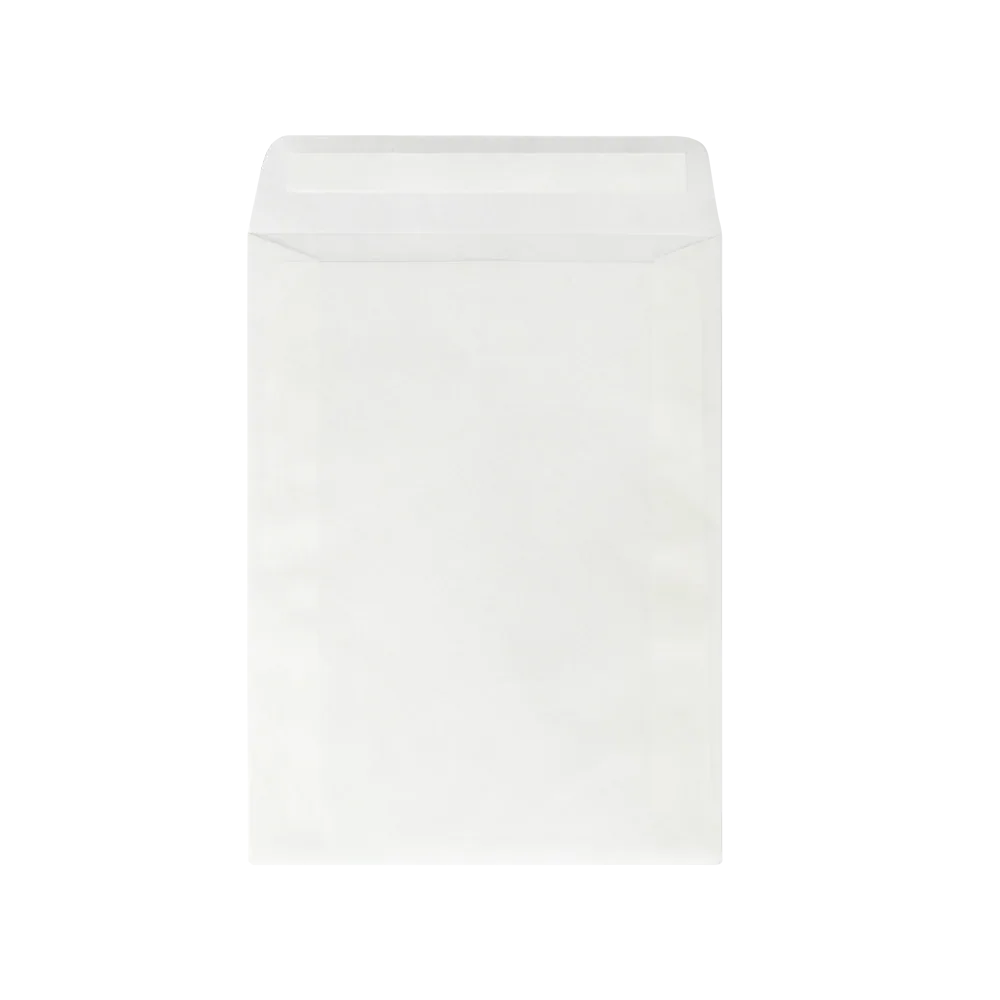 89x117mm (C7) Peel & Seal Glassine Envelope by eco-craft - made in the UK