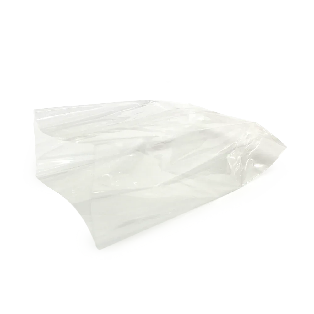 130 x 74 x 45mm Folded-Base Cellulose Clear Gusset Bag by eco-craft - made in the UK