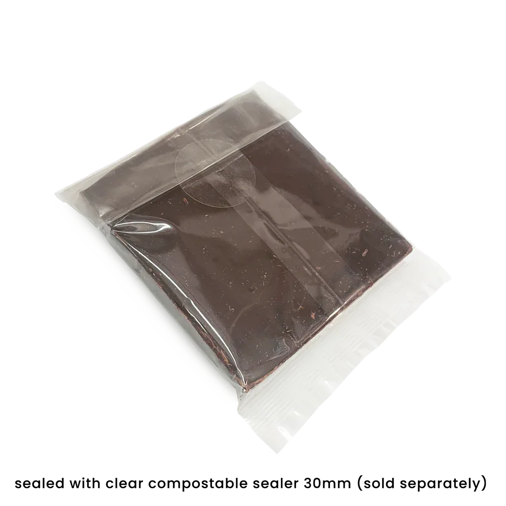 101 x 152mm Cellulose Clear Display Bag by eco-craft - made in the UK