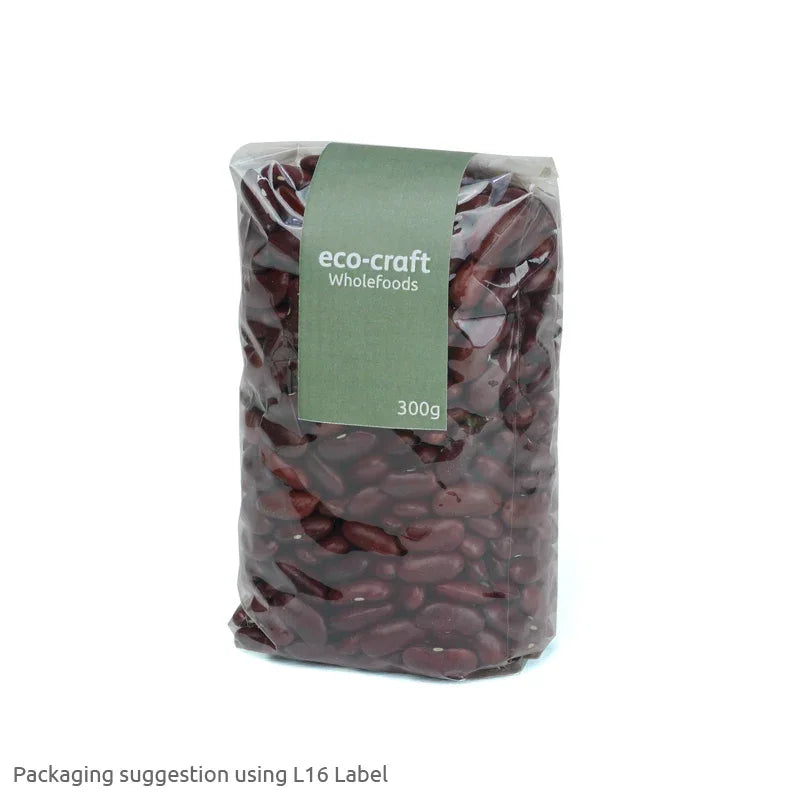 180 x 70 x 30mm Cellulose Clear Gusset Bag by eco-craft - made in the UK