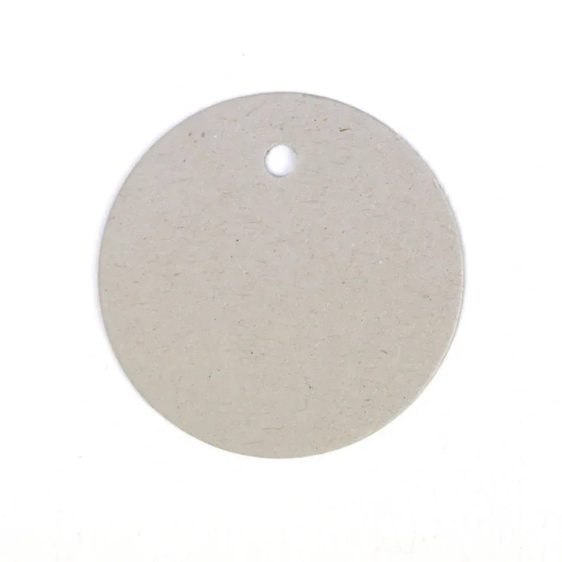 Circle Gift Tags 20Pk - EcoNatural by eco-craft - made in the UK