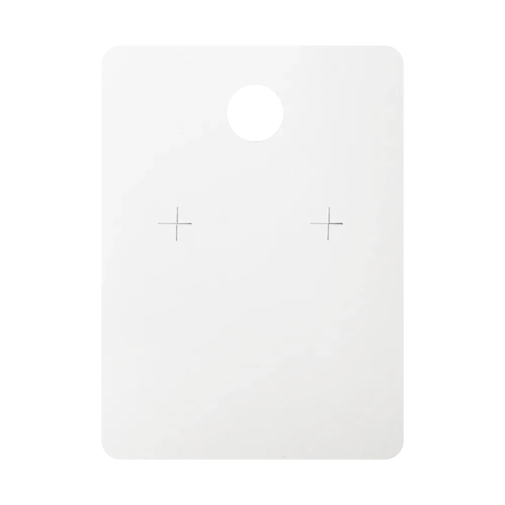 Earring Hanger (55mm) 20Pk. - White by eco-craft - made in the UK