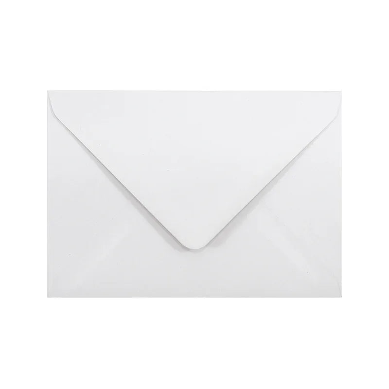C5 Envelope White by eco-craft - made in the UK