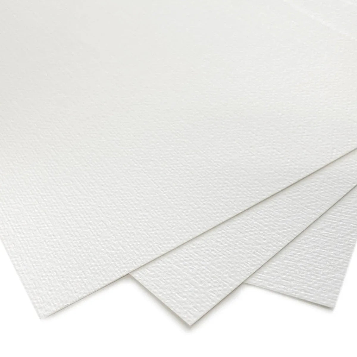 A4 Card - Felt White - 320g by eco-craft - made in the UK