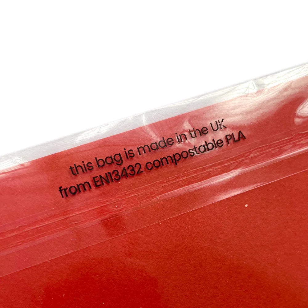 217x305mm (A4) Self Seal Compostable Bag by eco-craft - made in the UK