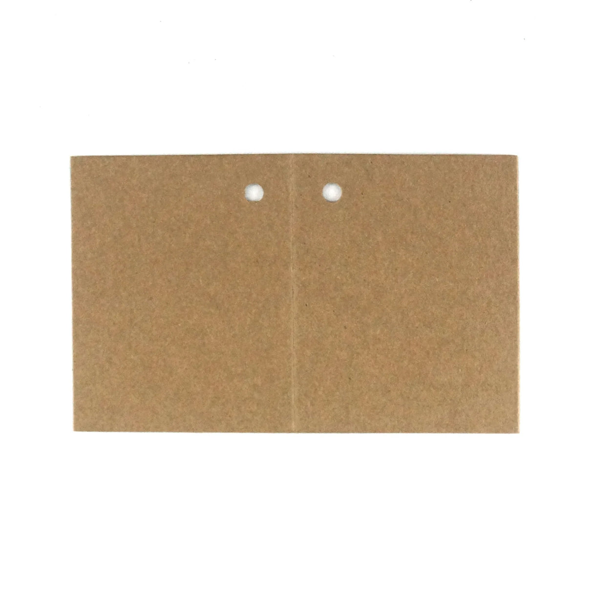 Folded Gift Tags 10Pk-HairyManilla by eco-craft - made in the UK
