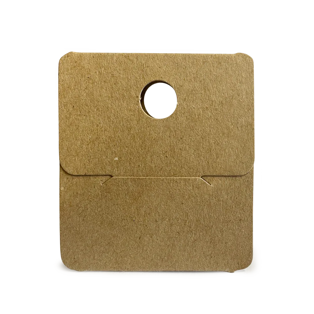 Jewellery Hanger (55mm) 20Pk. - Hairy Manilla by eco-craft - made in the UK