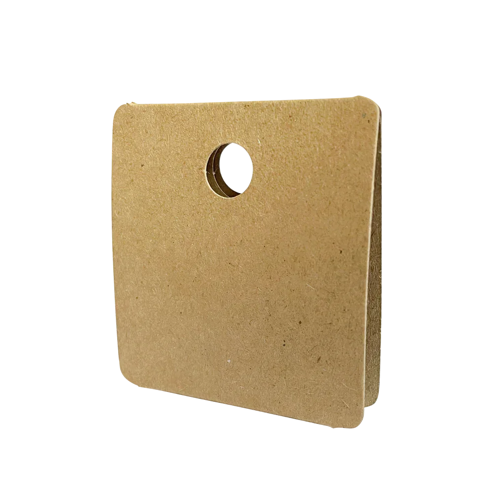 Jewellery Hanger (55mm) 20Pk. - Hairy Manilla by eco-craft - made in the UK