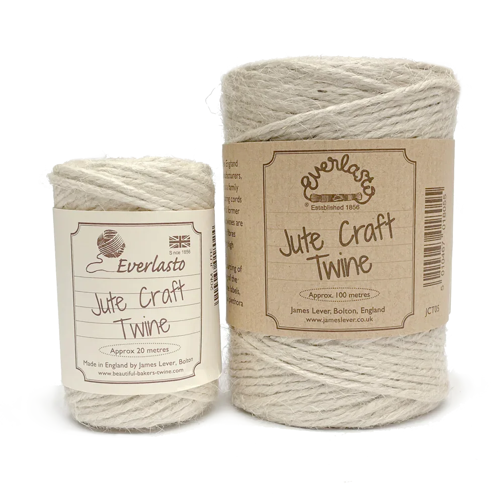 Jute Twine - Almond by eco-craft - made in the UK