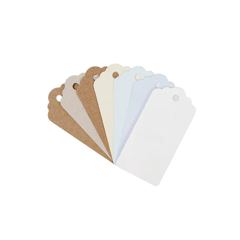 Gift Tags (Medium) Natural 30Pk by eco-craft - made in the UK