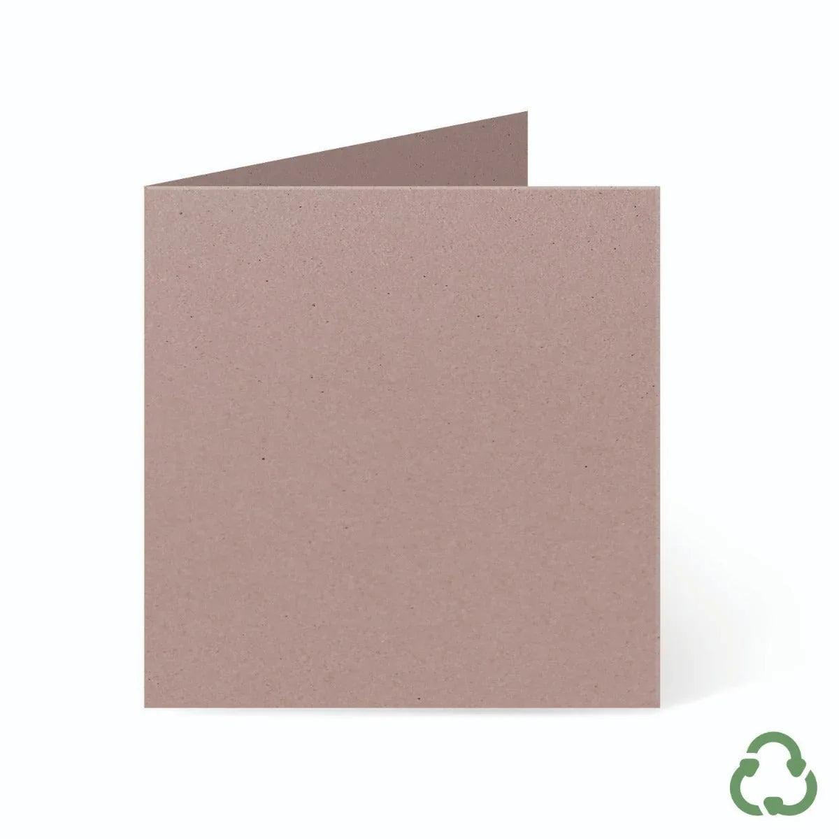 120x120mm Square Card Blanks - Almond by eco-craft - made in the UK
