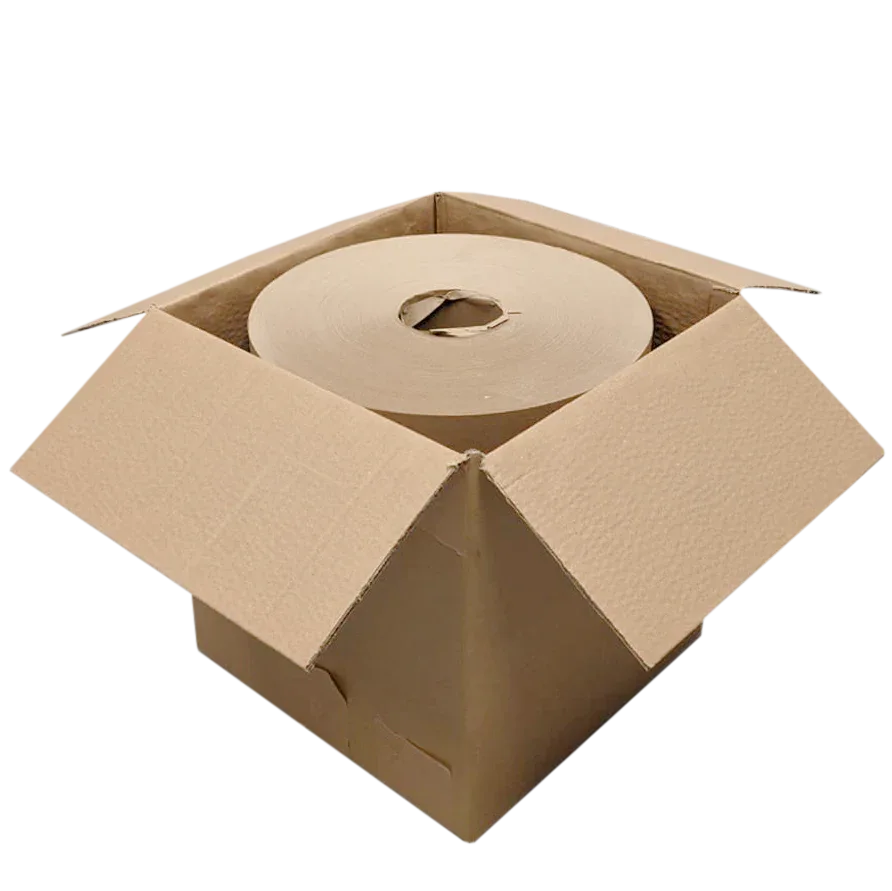 100% Recycled Paper Void Fill - Kraft Brown - 300mm x 600m by eco-craft - made in the UK