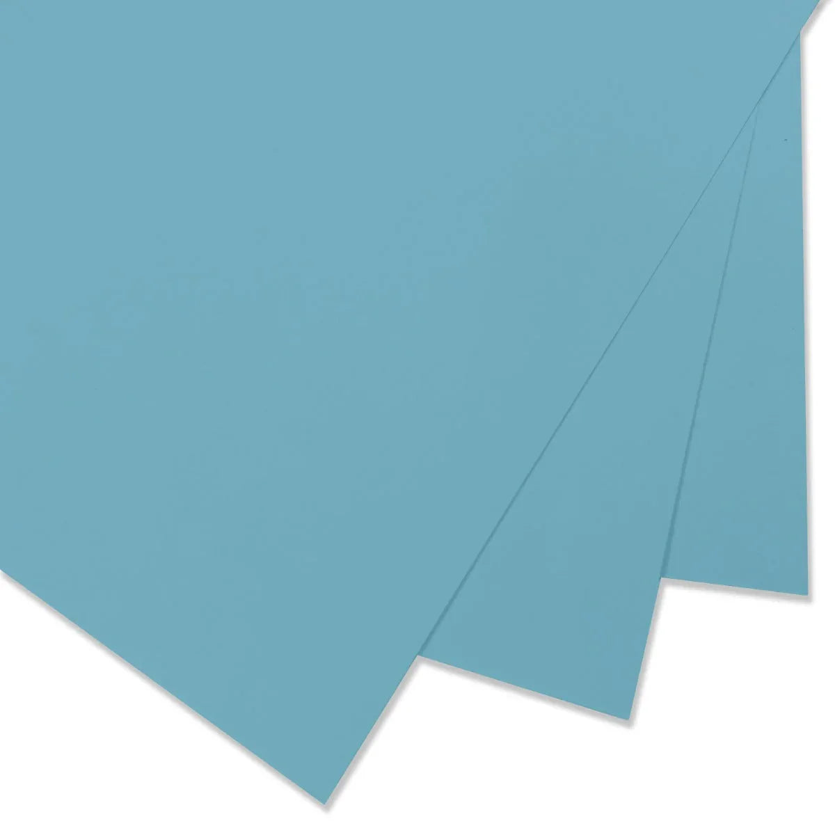 A5 Card - Sky Blue - 285g by eco-craft - made in the UK