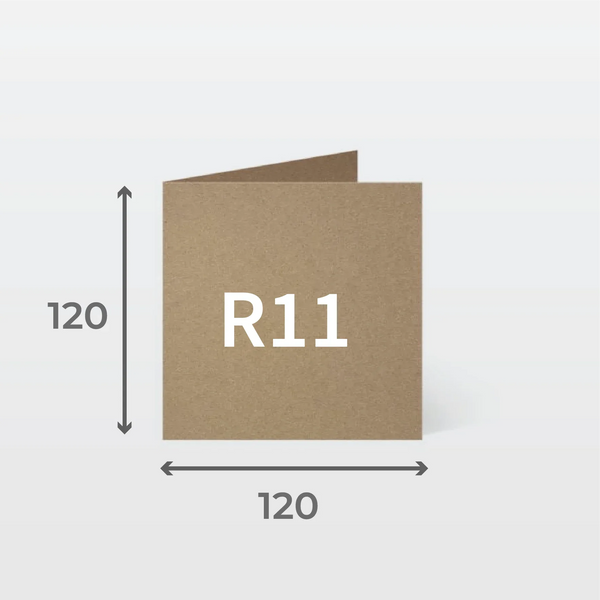 120 x 120mm Square Card Blanks (R11) by eco-craft