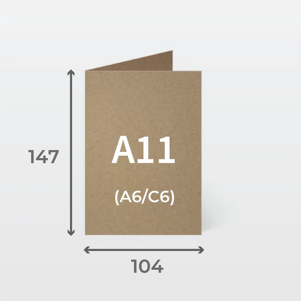A6/C6 Card Blanks (A11 - 104 x 147mm) by eco-craft