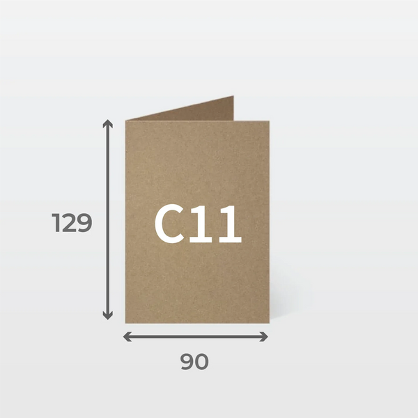 90 x 129 mm Card Blanks (C11) by eco-craft