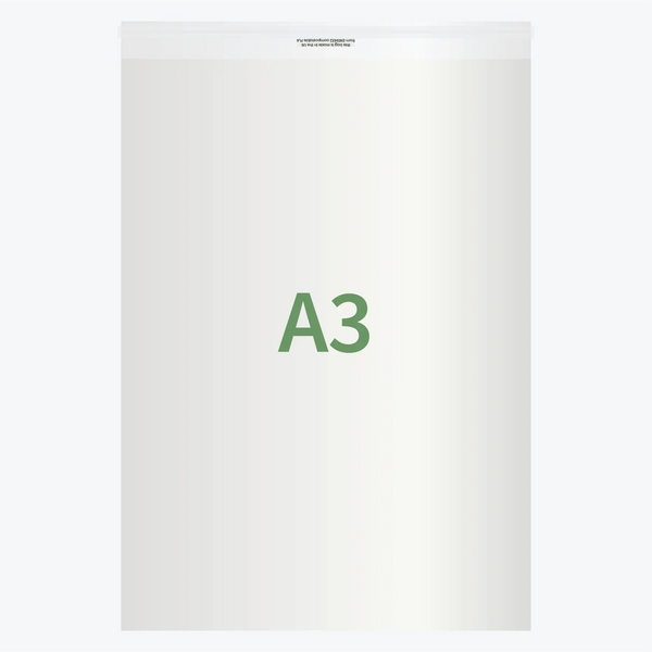 A3 Clear Display Bags by eco-craft