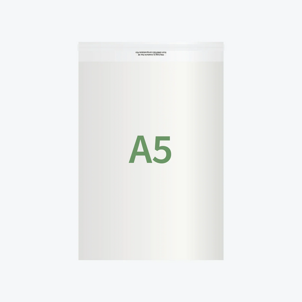 A5 Clear Display Bags by eco-craft