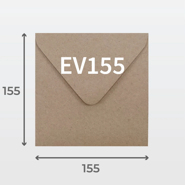Envelopes - 155 x 155 Square by eco-craft