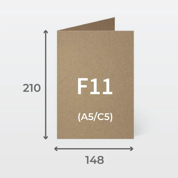A5/C5 Card Blanks (F11 - 148 x 210 mm) by eco-craft
