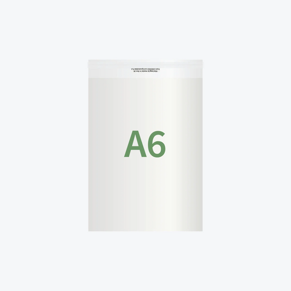 A6 Clear Display Bags by eco-craft