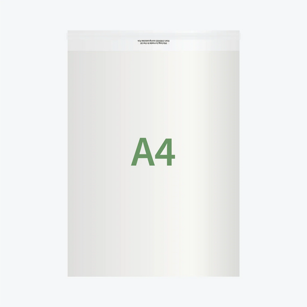 A4 Clear Display Bags by eco-craft