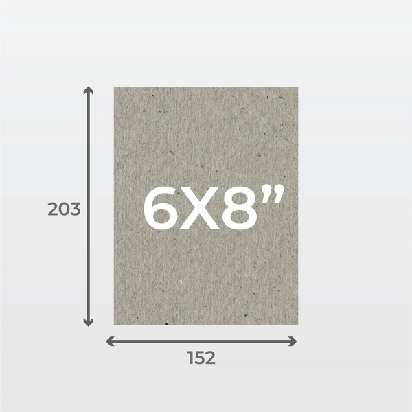 Recycled Greyboard - 6x8 by eco-craft