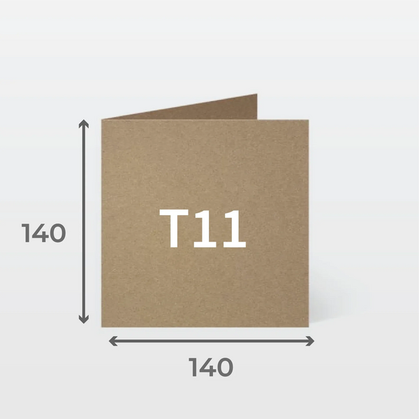 140 x 140 mm Card Blanks (T11) by eco-craft