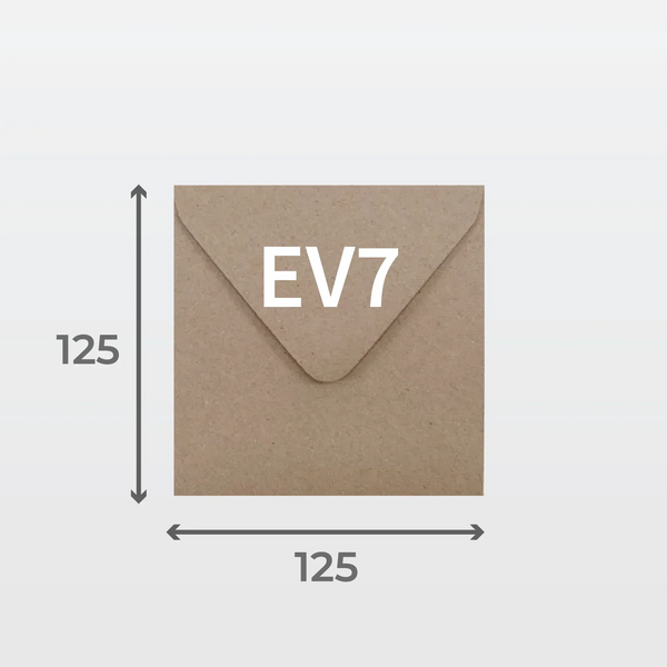 Envelopes - EV7 (125x125mm) by eco-craft