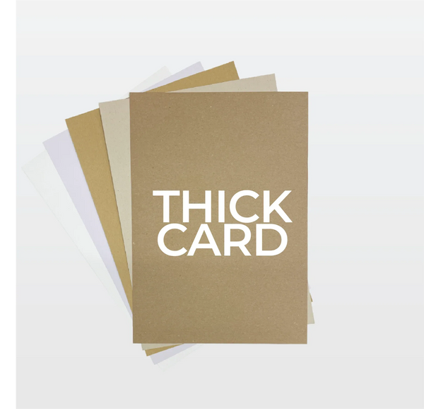 Recycled Thick Card by eco-craft