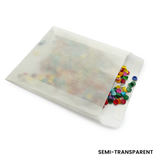 92x92mm Peel & Seal Glassine Bag by eco-craft - made in the UK