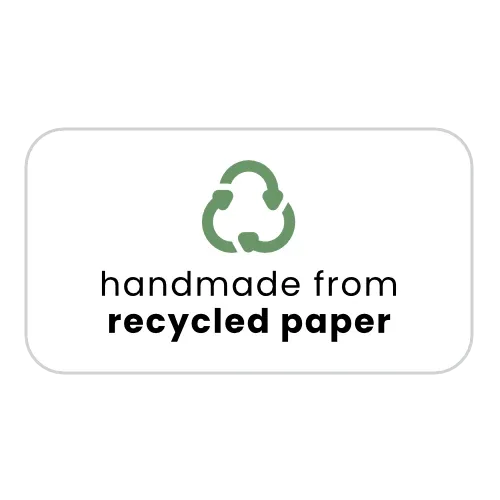 L45 Printed Labels (65 per sheet) by eco-craft - made in the UK