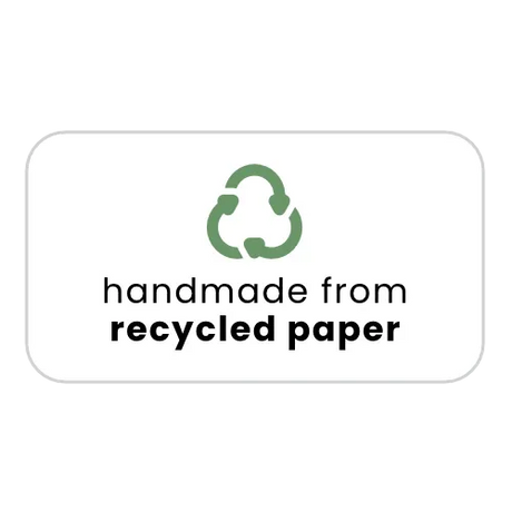 L45 Printed Labels (65 per sheet) by eco-craft - made in the UK