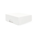 50x50x17mm Box & Lid - white by eco-craft - made in the UK