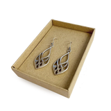 Earring Insert for 50 x 70mm box 10Pk - Hairy Manilla by eco-craft - made in the UK