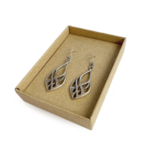 Earring Insert for 50 x 70mm box 10Pk - Hairy Manilla by eco-craft - made in the UK