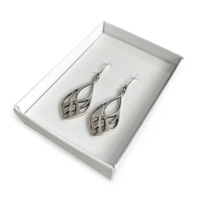 Earring Insert for 50 x 70mm box 10Pk - White by eco-craft - made in the UK