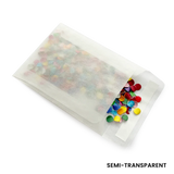 78x68mm Peel & Seal Glassine Bag by eco-craft - made in the UK